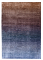 Carpet Decor Handmade Interno Tappeto Rettangolo Tencel Rame [SUNSET COPPER 160X230]