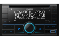 Autoradio Kenwood Electronics DPX-7300DAB Nero Bluetooth [DPX7300DAB]