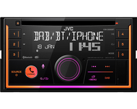Autoradio JVC KW-DB95BT Nero 200 W Bluetooth [KWDB95BT]