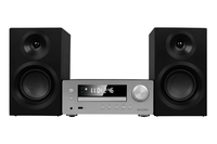 Salora MHS550 set audio da casa Microsistema per la 50 W Nero, Argento [MHS550]