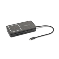 Kensington Docking station portatile SD1700P con doppia uscita video 4K, USB-C e ricarica Qi - PD da 100 W [K32800WW]