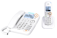 Alcatel XL785 Telefono analogico/DECT Identificatore di chiamata Bianco [XL785COMBOVOICEBLANC]