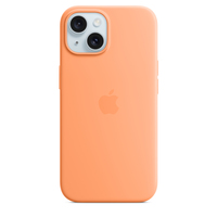 Custodia per smartphone Apple MagSafe in silicone iPhone 15 - Aranciata [MT0W3ZM/A]