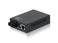LevelOne FVT-2401 convertitore multimediale di rete 100 Mbit/s 1310 nm Modalità singola Nero [540682]