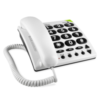 Doro PhoneEasy 311c Telefono analogico Bianco [38000]