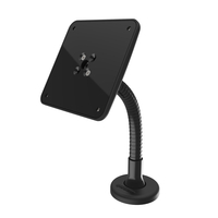 Compulocks 159B supporto per personal communication Supporto passivo Tablet/UMPC Nero (Compulocks VESA Flex Arm Mount - Mounting kit [flexible arm] for tablet steel black wall-mountable) [159B]