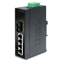 Planet ISW-511 switch di rete Non gestito L2 Fast Ethernet (10/100) Nero [ISW-511]