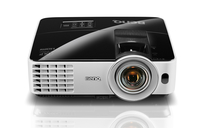 Benq MX631ST videoproiettore Proiettore a corto raggio 3200 ANSI lumen DLP XGA (1024x768) Compatibilità 3D Nero, Bianco [9H.JE177.13E]