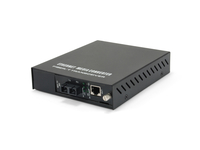 LevelOne FVM-1101 convertitore multimediale di rete 100 Mbit/s 1310 nm Nero [FVM-1101]