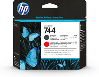 Testina stampante HP di stampa nero opaco/rosso cromatico DesignJet 744 [F9J88A]
