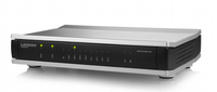 Lancom Systems 884 VoIP router cablato Gigabit Ethernet Nero, Argento [62082]