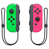 Nintendo Joy-Con Nero, Verde, Rosa Bluetooth Gamepad Analogico/Digitale Switch [2512366]