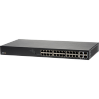Switch di rete Axis T8524 PoE+ Gestito Gigabit Ethernet (10/100/1000) Supporto Power over (PoE) Nero [01192-002]