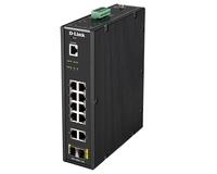 D-Link DIS-200G-12S switch di rete Gestito L2 Gigabit Ethernet (10/100/1000) Nero [DIS-200G-12S]
