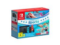 Console portatile Nintendo Switch con Joy-Con Rosso Neon e Blu + Sports fascia per la gamba Tre mesi di Online [10012362]