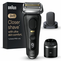 Rasoio elettrico Braun Series 9 Pro+ 9590cc Wet & Dry Trimmer Nero [9590CC]