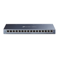 Switch di rete TP-Link TL-SG116 Non gestito L2 Gigabit Ethernet (10/100/1000) Nero [TL-SG116]
