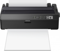 Epson LQ-2090II stampante ad aghi 550 cps (Epson LQ 2090II - Printer B/W dot-matrix Roll [21.6 cm], 406.4 mm [width], 420 x 364 360 180 dpi 24 pin up to 584 char/sec parallel, USB 2.0) [C11CF40403]