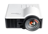 Optoma ML1050ST+ videoproiettore Proiettore a corto raggio 1000 ANSI lumen DLP WXGA (1280x800) Compatibilità 3D Nero, Bianco [E1P2A2F6E1Z1-EDIT]