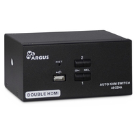 Inter-Tech AS-22HA HDMI switch per keyboard-video-mouse (kvm) Nero [88887243]