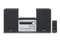 Panasonic SC-PM250B set audio da casa Microsistema per la 20 W Nero, Argento [SC-PM250BEGS]