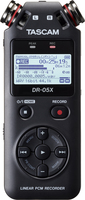 Tascam DR-05X dittafono Flash card Nero [DR-05X]