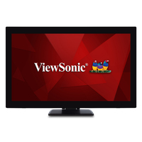 Viewsonic TD2760 Monitor PC 68,6 cm [27] 1920 x 1080 Pixel Full HD LED Touch screen Multi utente Nero (27IN 16:9 1920X1080 12 MS 2XUSB - 1000:1 4MS 125) [TD2760]
