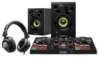 Controller per DJ Hercules DJLearning Kit Mixer con controllo DVS (Digital Vinyl System) Nero [4780900]