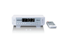 Radio Lenco KCR-100 Orologio Digitale Bianco [KCR100WHITE]