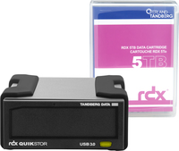 Lettore di cassette Overland-Tandberg 8882-RDX dispositivo archiviazione backup Disco Cartuccia RDX 5000 GB [8882-RDX]