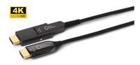 Microconnect HDM191930V2.0DOP cavo HDMI 30 m tipo A [Standard] Nero (High Speed Active Optic - 2.0 A-D Cable 30m With Type Adapter Support 4K 60Hz, 18 G/bps, YUV4:4:4, EDID/HDCP2.2/HDR/ARC Warranty: 300M) [HDM191930V2.0DOP]