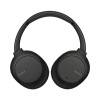 Cuffia con microfono Sony WH CH710 N - Cuffie bluetooth senza fili, over ear, Noise Cancelling, integrato e batteria fino a 35 ore (Nero) [WHCH710NB.CE7]