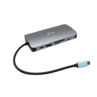 i-tec Metal USB-C Nano Dock HDMI/VGA with LAN + Power Delivery 100 W [C31NANODOCKVGAPD]