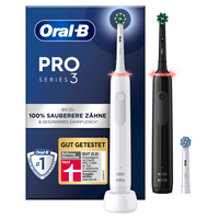 Spazzolino elettrico Oral-B Pro 3 Adulto rotante Nero, Bianco [760765]