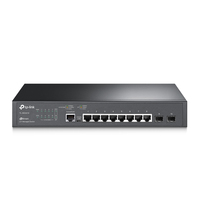 TP-Link TL-SG3210 switch di rete Gestito L2 Gigabit Ethernet (10/100/1000) Nero [TL-SG3210]