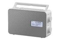 Panasonic RF-D30BTEG, DAB+ Radio Portatile Digitale Grigio, Bianco
