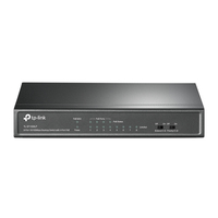 TP-LINK TL-SF1008LP switch di rete Non gestito Fast Ethernet (10/100) Supporto Power over (PoE) Nero [TL-SF1008LP]