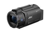Sony FDR-AX43 – Videocamera Digitale 4K Ultra HD con Sistema di stabilizzazione integrato a cinque assi (Balanced Optical SteadyShot™), Zoom ottico 20x, LCD orientabile, nero [FDRAX43B.CEE]