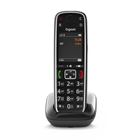 Gigaset E720 Telefono analogico/DECT Identificatore di chiamata Nero [S30852-H2903-B101]