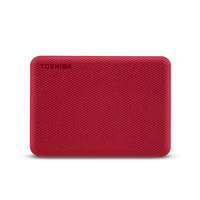 Hard disk esterno Toshiba Canvio Advance disco rigido 1000 GB Rosso [HDTCA10ER3AA]
