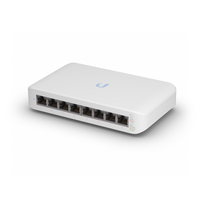 Switch di rete Ubiquiti Networks UniFi Lite 8 PoE Gestito L2 Gigabit Ethernet (10/100/1000) Supporto Power over (PoE) Bianco [USW-LITE-8-POE]