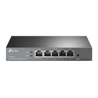 TP-Link TL-R470T+ router cablato Fast Ethernet Nero [TL-R470T+ V1]