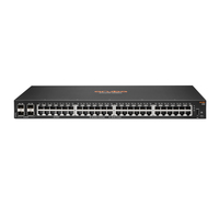 Switch di rete Hewlett Packard Enterprise Aruba 6100 48G 4SFP+ Gestito L3 Gigabit Ethernet (10/100/1000) 1U Nero [JL676A#ABB]