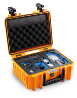 B&W 3000/O/MavicA2 custodia per drone con telecamera Borsa Arancione Polipropilene (PP) [3000/O/MavicA2]