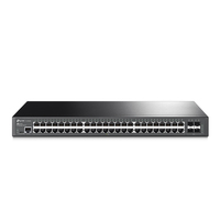 TP-Link TL-SG3452 switch di rete Gestito L2 Gigabit Ethernet (10/100/1000) Nero [TL-SG3452]
