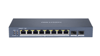 Hikvision Digital Technology DS-3E1510P-SI switch di rete Gestito L2 Gigabit Ethernet (10/100/1000) Supporto Power over (PoE) Nero [301802029]