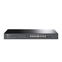 TP-Link TL-SG2218 switch di rete Gestito L2/L2+ Gigabit Ethernet (10/100/1000) Nero [TL-SG2218]