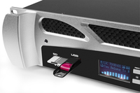 Amplificatore audio Vonyx VPA600 2.0 canali Resa/fase Alluminio, Nero [172.095]