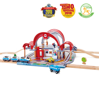 Hape Toys Grand city station pista giocattolo [E3725]