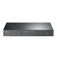 TP-Link TL-SG1210MPE switch di rete Gigabit Ethernet (10/100/1000) Nero [TL-SG1210MPE]